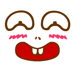 简单手绘线条动态表情 搞怪脸动态gif表情包