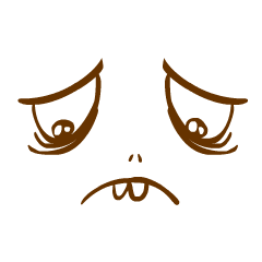 简单手绘线条动态表情 搞怪脸动态gif表情包