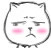 猥琐猫QQ表情 黑白QQ表情
