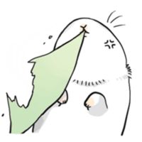 line小灰兔可爱搞笑表情包大全 永远要当主角