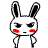 大小兔子系列QQ表情 卡通可爱QQ表情