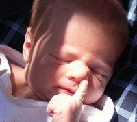 超萌系列的qq抠鼻表情 妈妈说抠鼻有利用身心健康