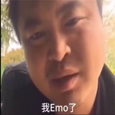 我emo了表情包什么梗 我emo了聊天表情大全