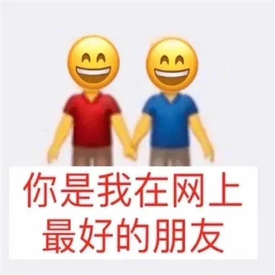 最近很火的搞怪表情很热门 你是我在网上最好的朋友