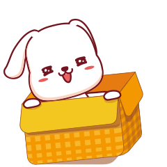 躲在盒子里真好玩