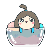 熊泥泥爬在碗里不出来