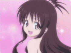 卡通妹妹点一点手指