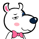 做鬼脸的七世狗狗