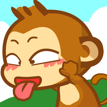 嘻哈猴的大鬼脸