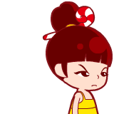 捏着自己鼻子的洛宝贝