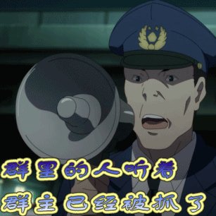 群里的人听着，我们群主被抓了