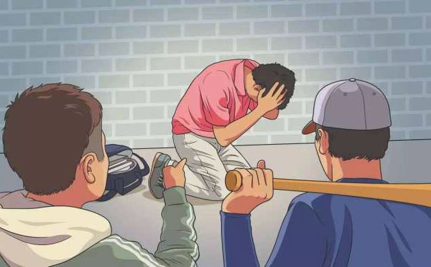 今天你就准备挨一顿揍吧