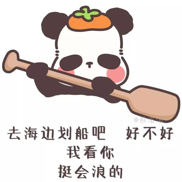 去海边划船吧？我看你挺会浪的