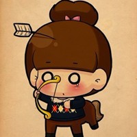 一箭射到自己头上，真衰啊