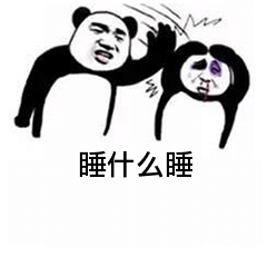 睡什么睡