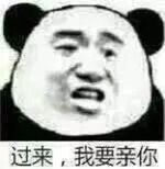 过来，我要亲你！（熊猫人）