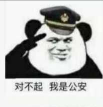 对不起我是公安