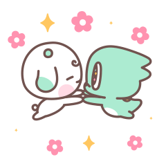 手拉着手转圈圈