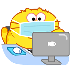 非常时期，工作时也要戴口罩