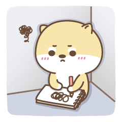 每天写作业，真烦啊