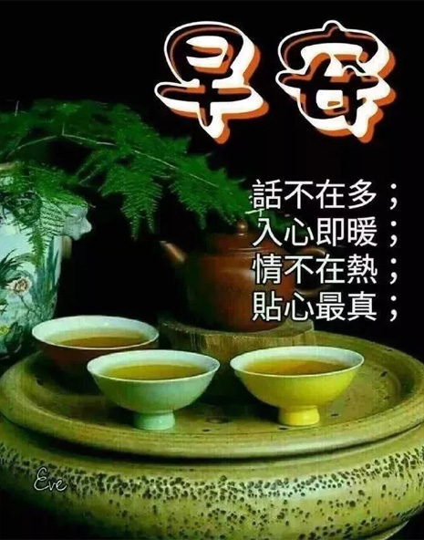 早安！话不在多，入心即暖