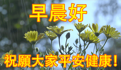 早晨好！祝愿大家平安健康