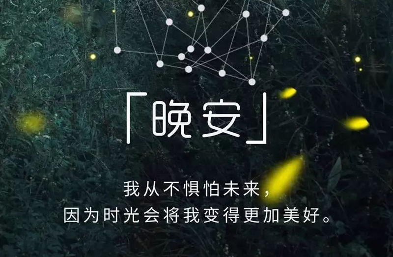 我从不惧怕未来，因为时光会将我变得更好