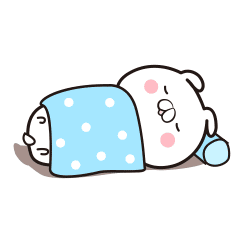 我睡得正香呢！别打扰我