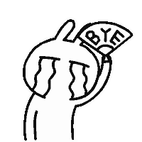 挥泪告别的兔斯基