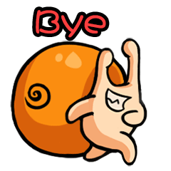 拜拜，偷偷跑了