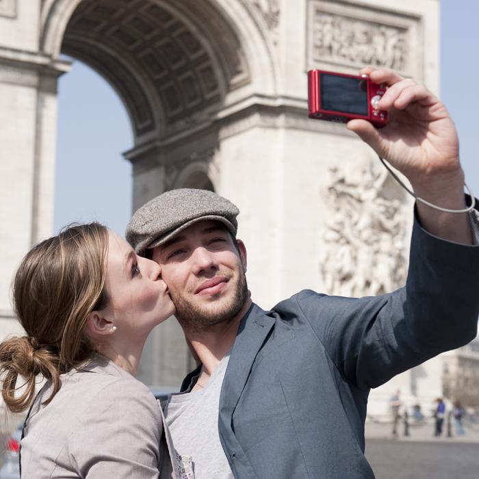 情侣旅行自拍美照，让镜头留下难忘的回忆