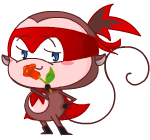 手上拿只玫瑰抛媚眼