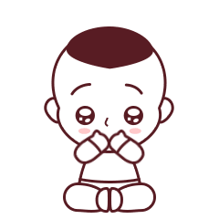 小屁孩给你抛个吻