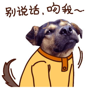 别说话，来吻我