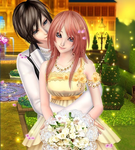 最幸福温馨的卡通情侣