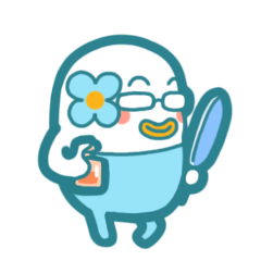 在头上插一朵小花