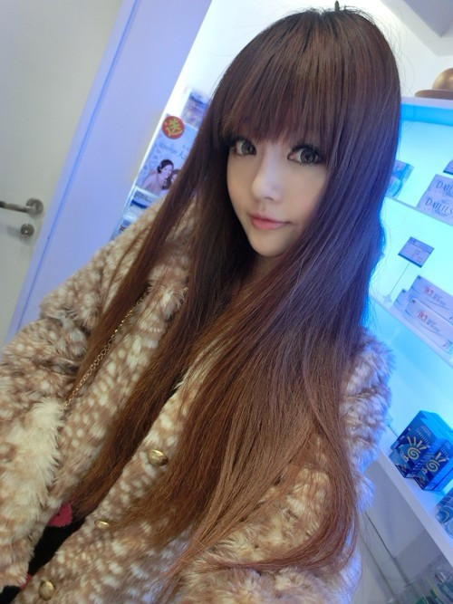 大眼睛的漂亮妹纸