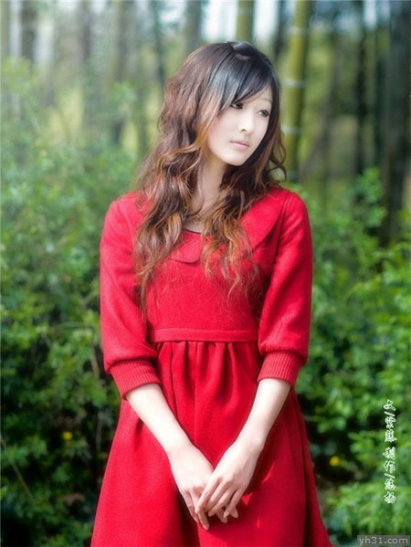 心情忧郁的伤感女人