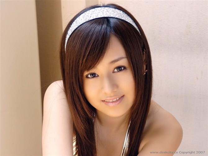 个性的青春美少女