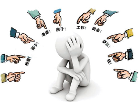 生活总是会面对一大堆的问题，真是头疼啊