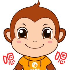 点头同意的小猴子