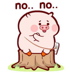NoNo，不停摇头的小猪