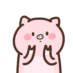 双手放胸前，不