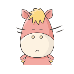 一直摇头的小红马