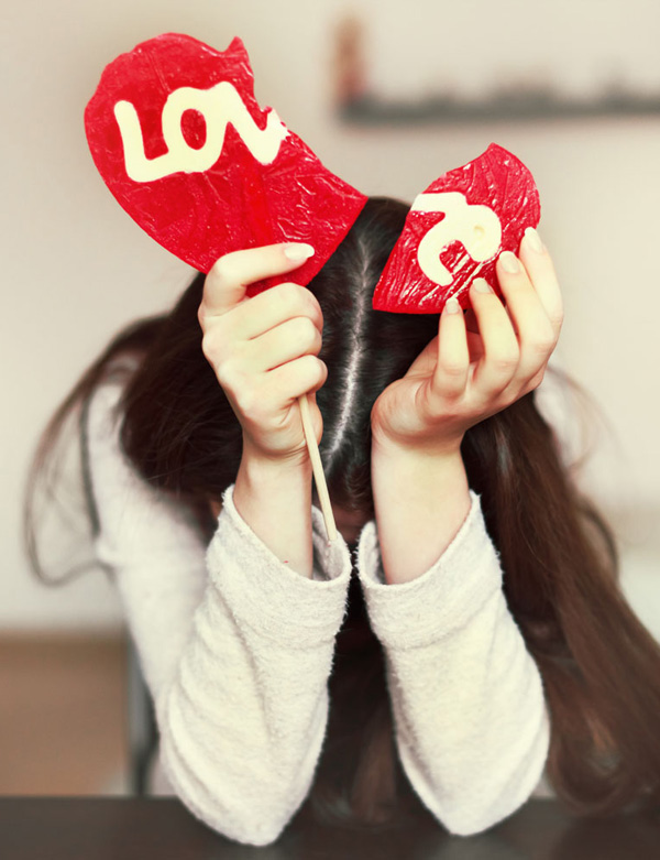 心伤了，爱没了