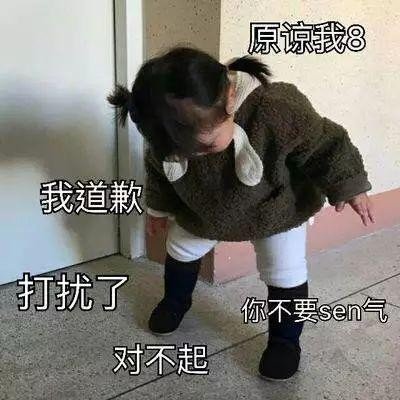 原谅我，我道歉，对不起，打扰了