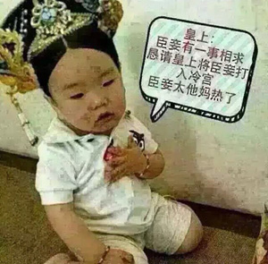 请皇上将臣妾打入冷宫，太他妈的热了