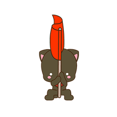 挥舞旗织加油呐喊