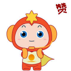 飞吻你一下，跳起来给你一个赞