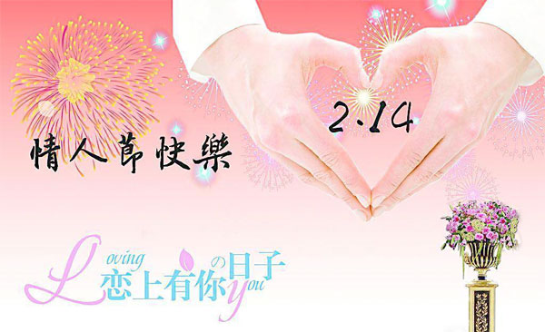 2.14，恋上有你的日子